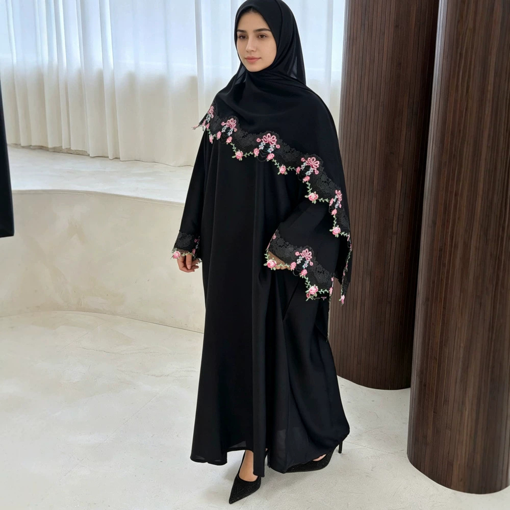 Eid Dress Women Muslim Abaya P - مراجعة Embroidery Arabic وسعره