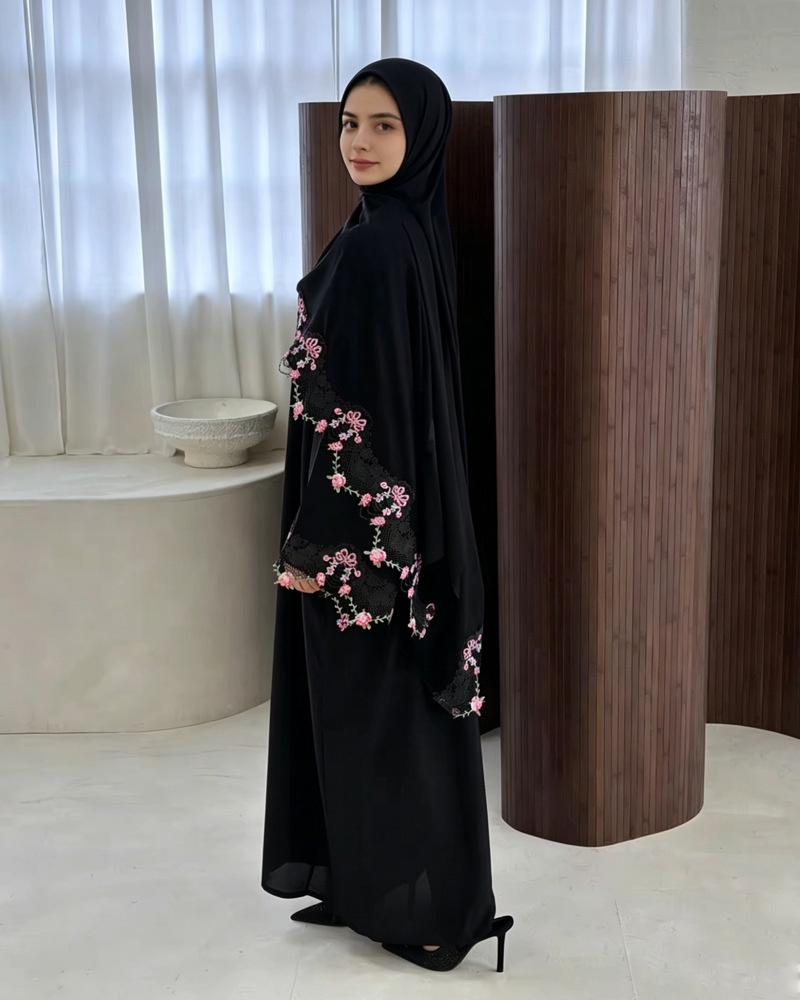 Eid Dress Women Muslim Abaya P - مراجعة Embroidery Arabic وسعره