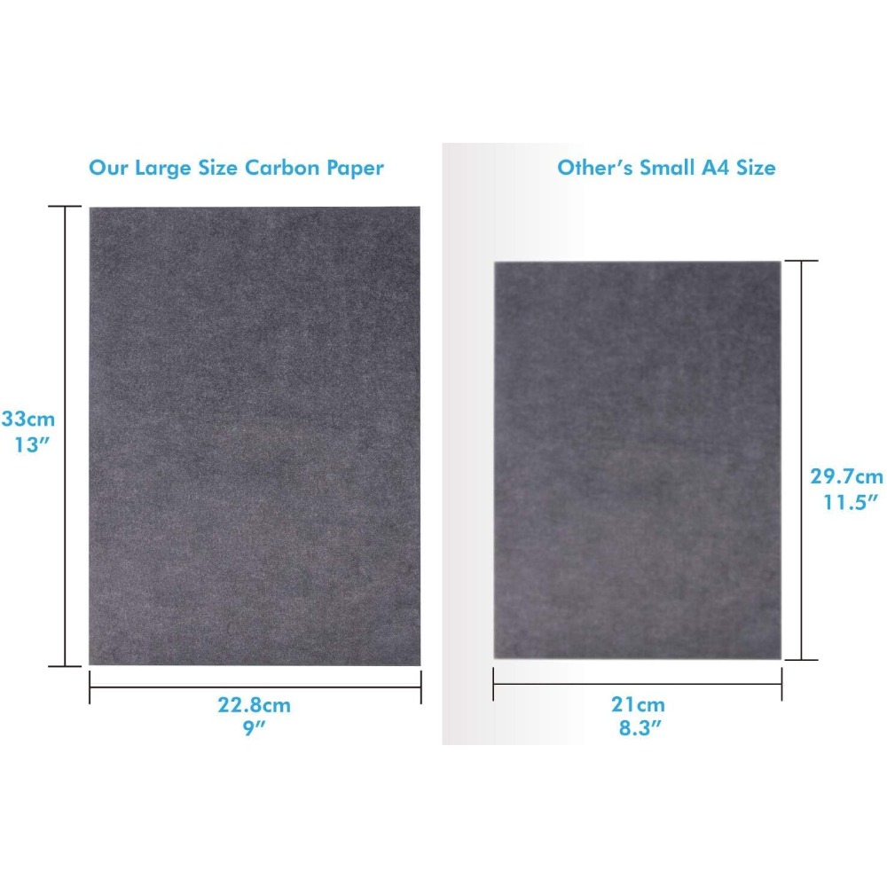 100 Sheets Black Carbon Transf - مراجعة Transfer Paper Carbon وسعره