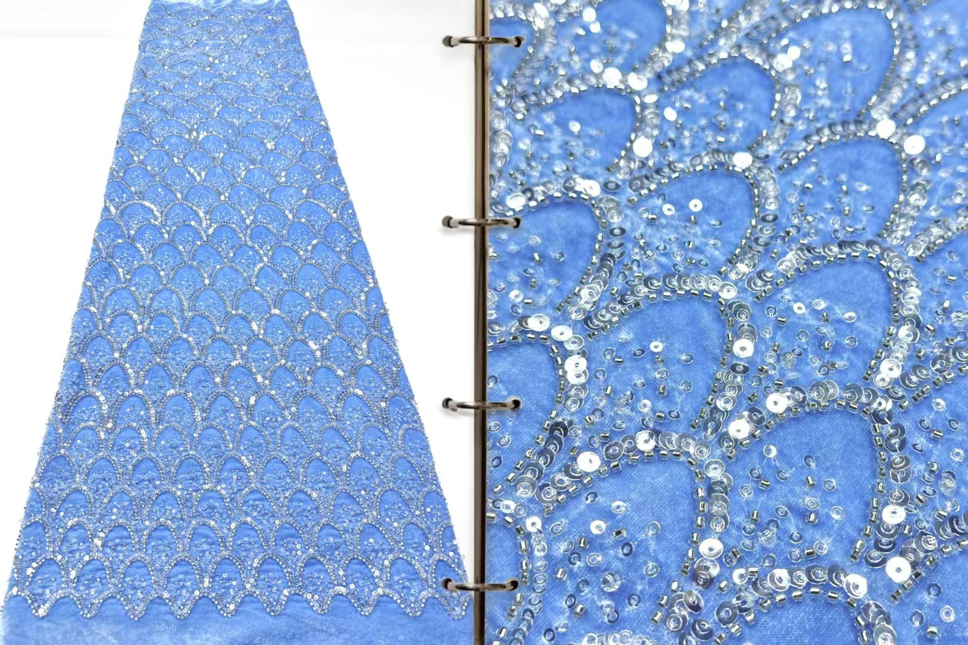 Luxury Sequins Elegant Party D - مراجعة Embroidery Net Dress وسعره