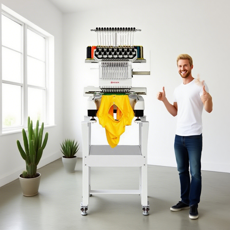 MYSEW MFS 1500 Automatic Compu - مراجعة Embroidery Machine Computerized وسعره