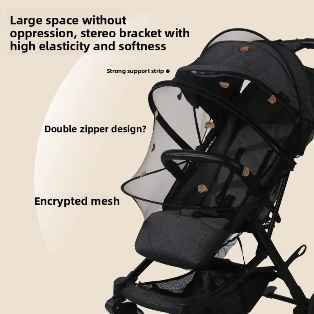 New Ventilate Stroller Mosquit - مراجعة Embroidery Net Dress وسعره