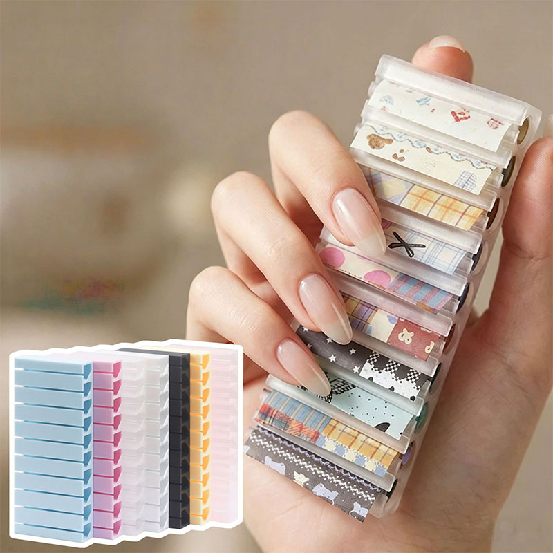 3pcs Nail Foils Gradient Trans - مراجعة Transfer Paper Carbon وسعره