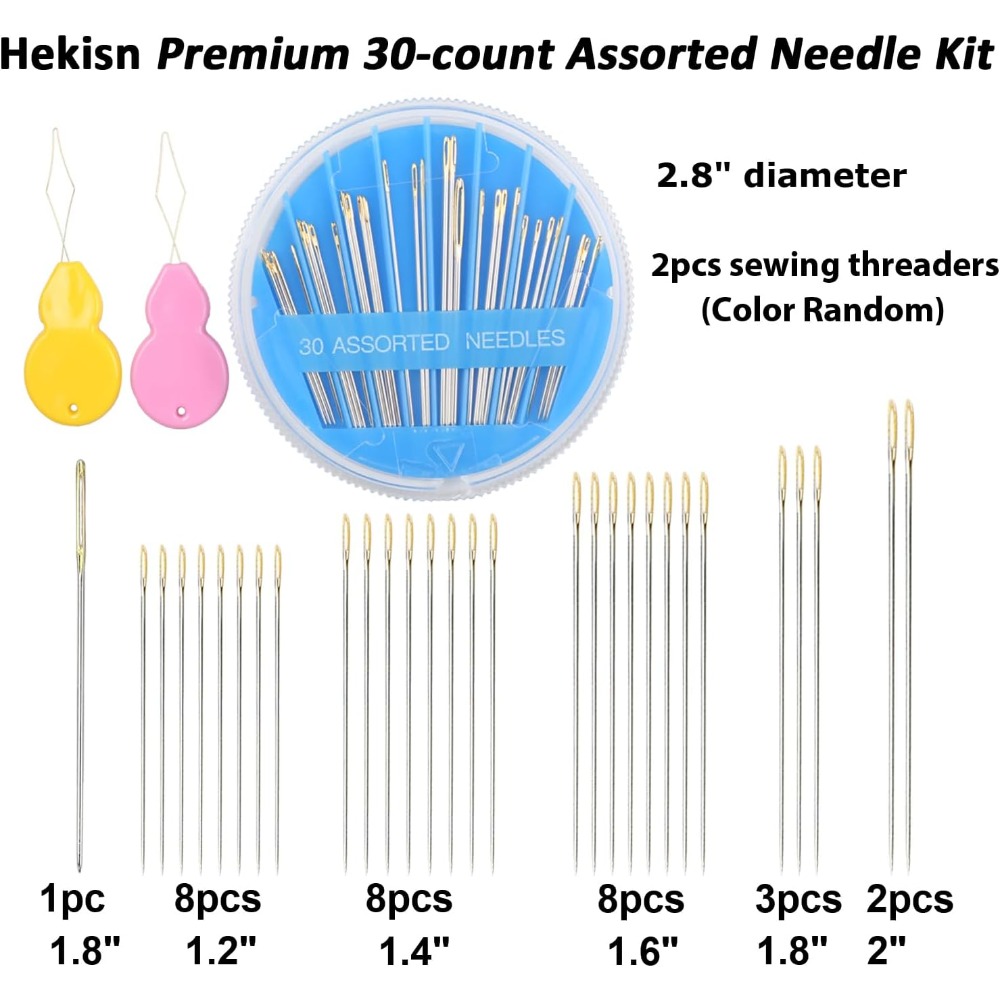 Assorted Hand Sewing Needles S - مراجعة Embroidery Needle وسعره