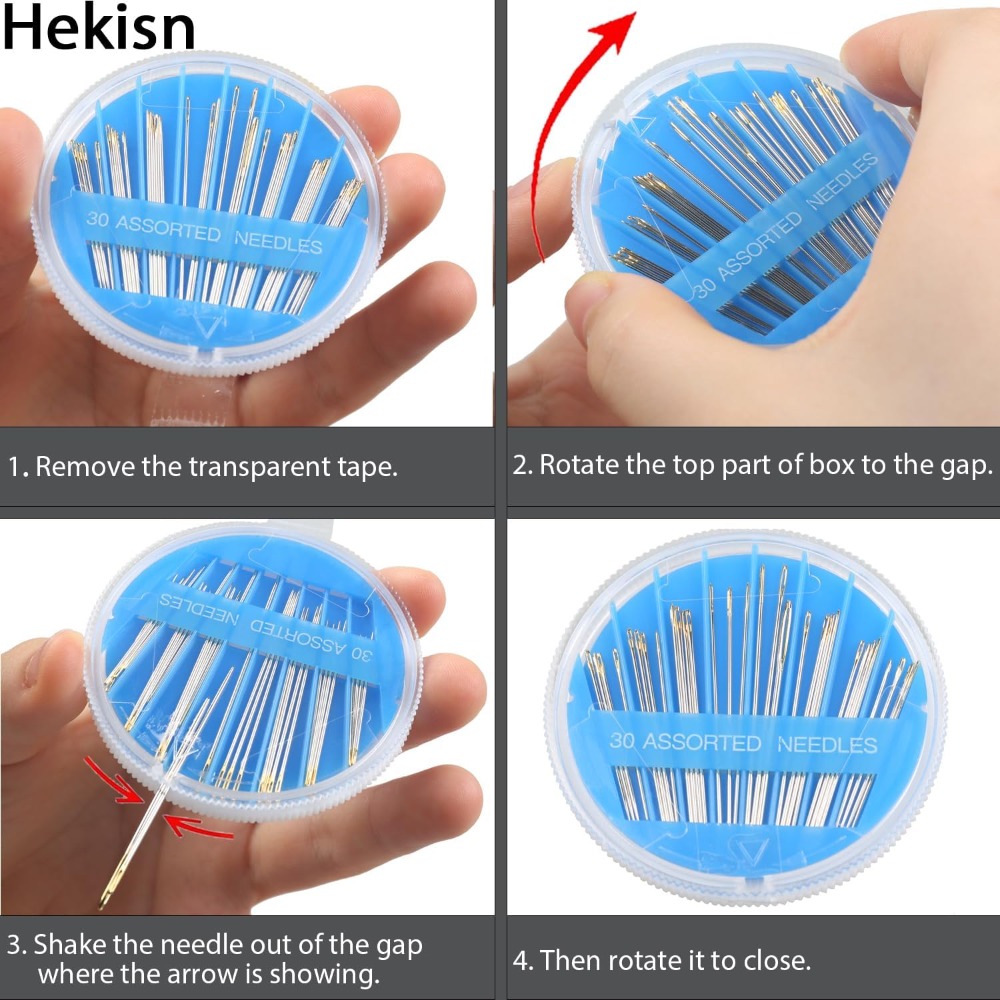 Assorted Hand Sewing Needles S - مراجعة Embroidery Needle وسعره