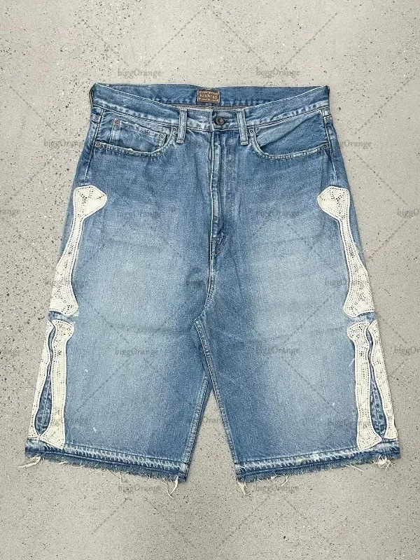 Deeptown Y2k Vintage Harajuku  - مراجعة Embroidery On Jeans وسعره