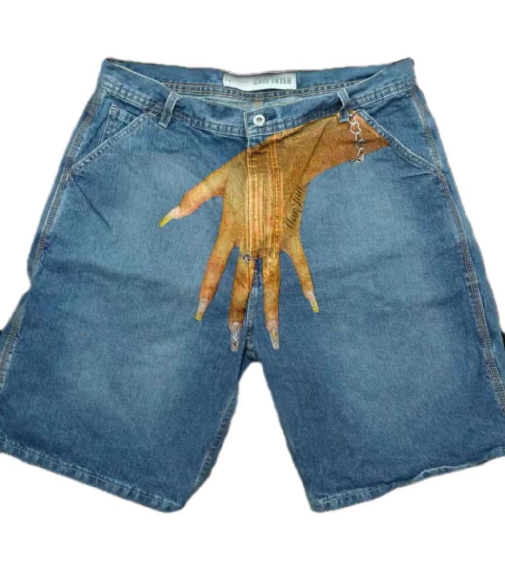 Deeptown Y2k Vintage Harajuku  - مراجعة Embroidery On Jeans وسعره