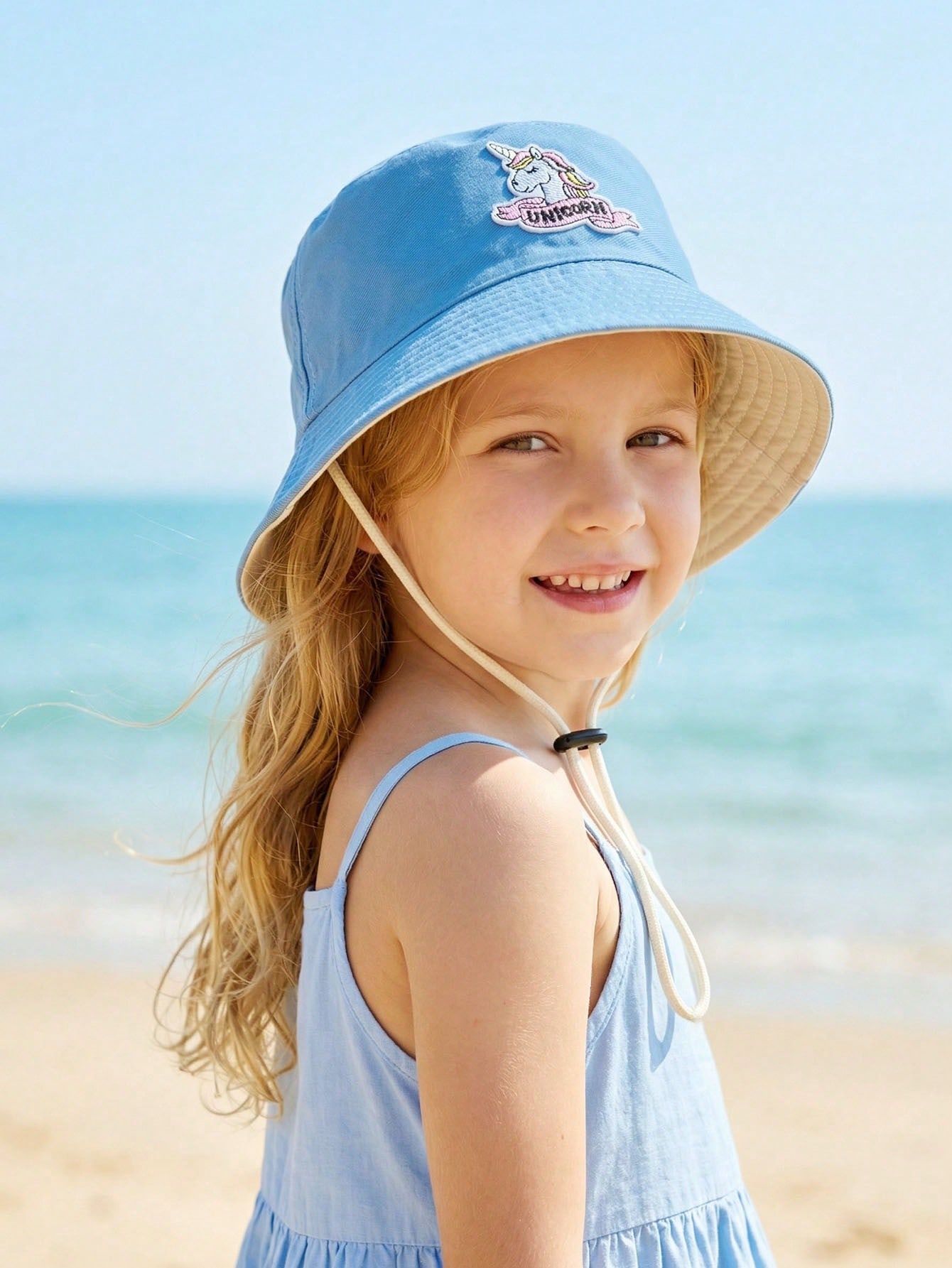 1pcs 2-6Y Girls Cartoon Unicor - مراجعة Embroidery Cap وسعره
