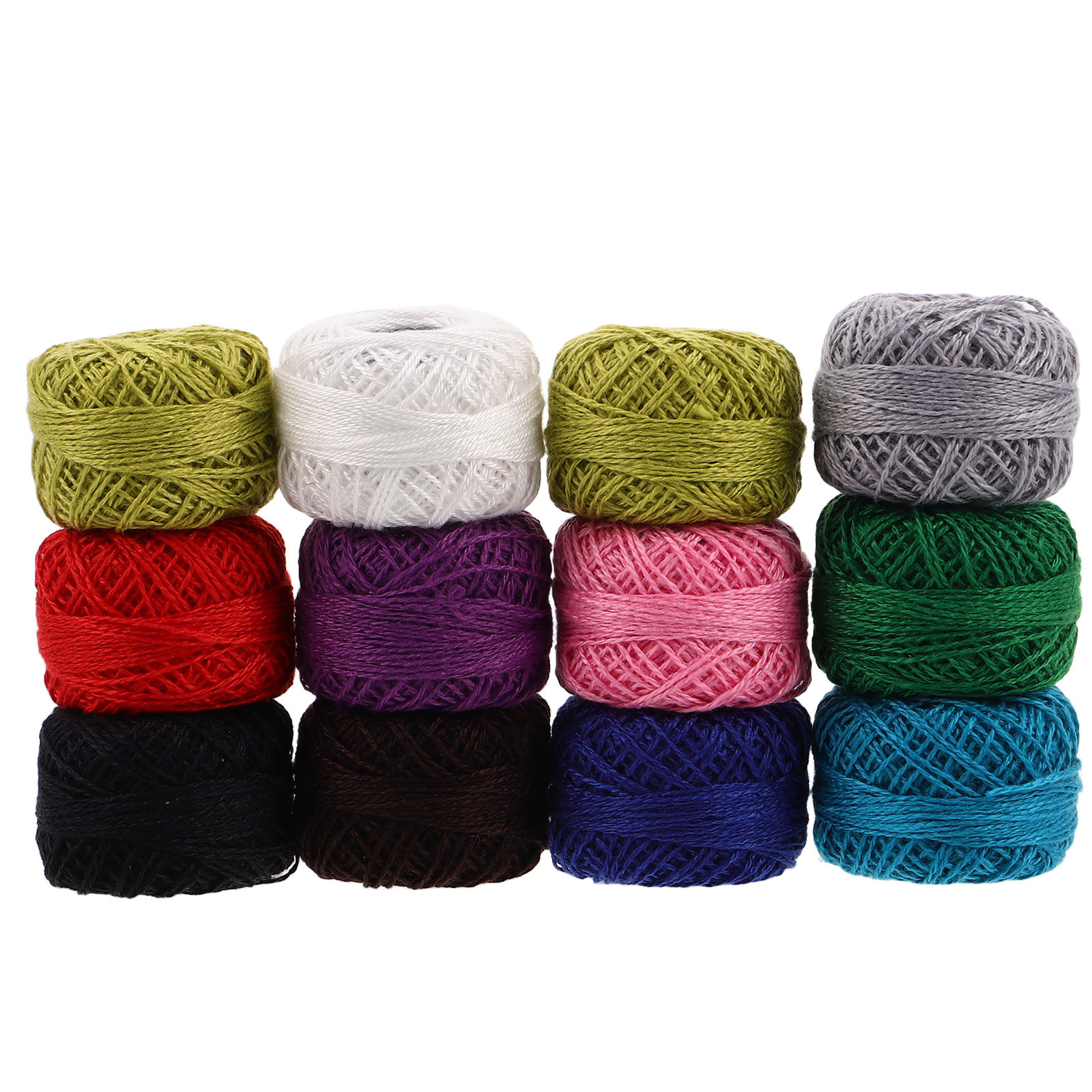 12Pcs Embroidery Threads Set C - مراجعة Embroidery Floss وسعره