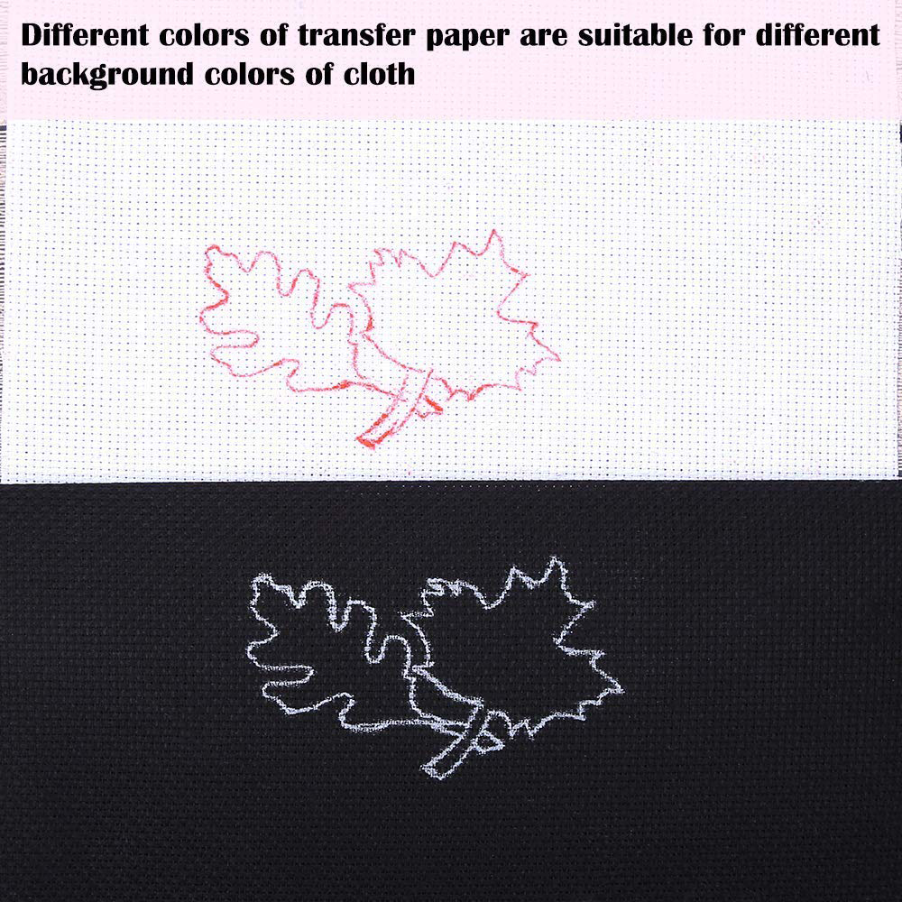 10pcs Embroidery Transfer Pape - مراجعة Transfer Paper Carbon وسعره