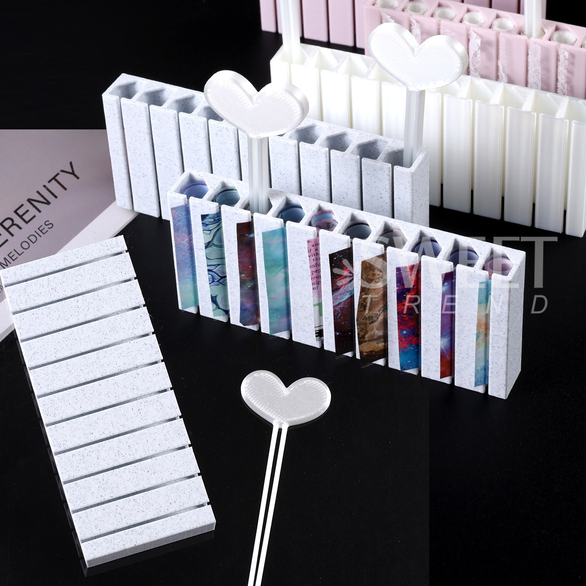 Nail Transfer Foils Storage Bo - مراجعة Transfer Paper Carbon وسعره