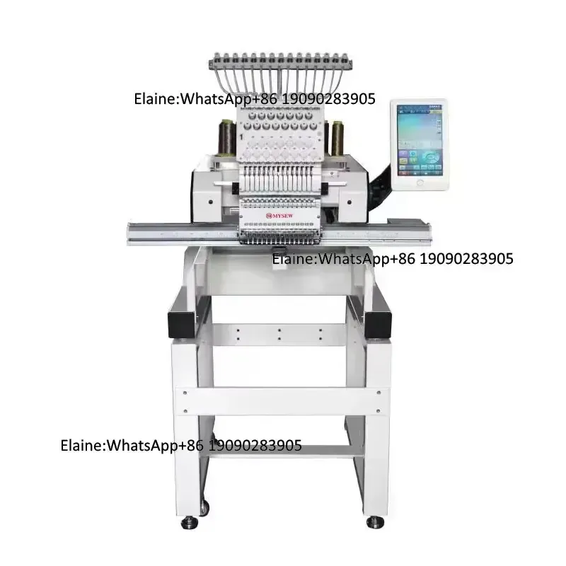 MYSEW MBC1201 Automatic Indust - مراجعة Embroidery Machine Computerized وسعره