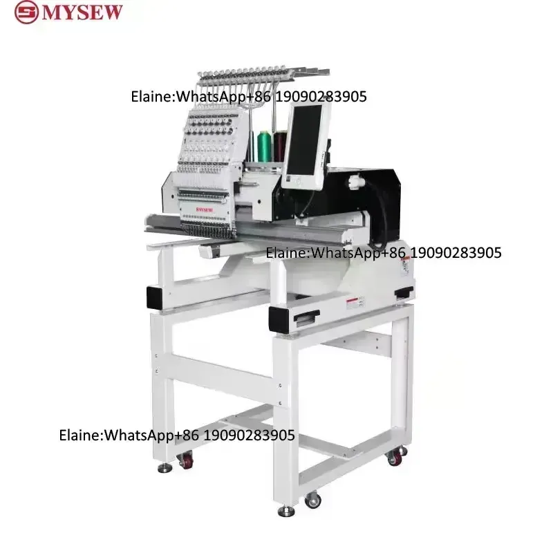 MYSEW MBC1201 Automatic Indust - مراجعة Embroidery Machine Computerized وسعره