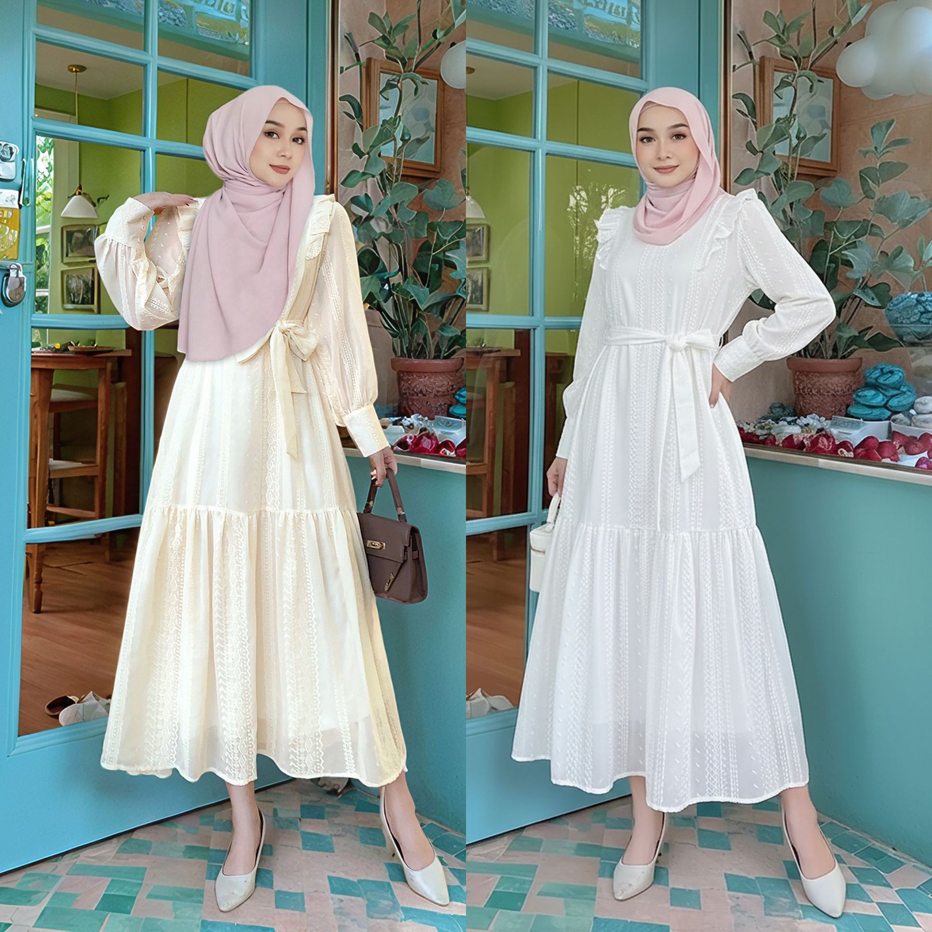 Muslim Dubai Malaysia Indonesi - مراجعة Embroidery In Indonesia وسعره