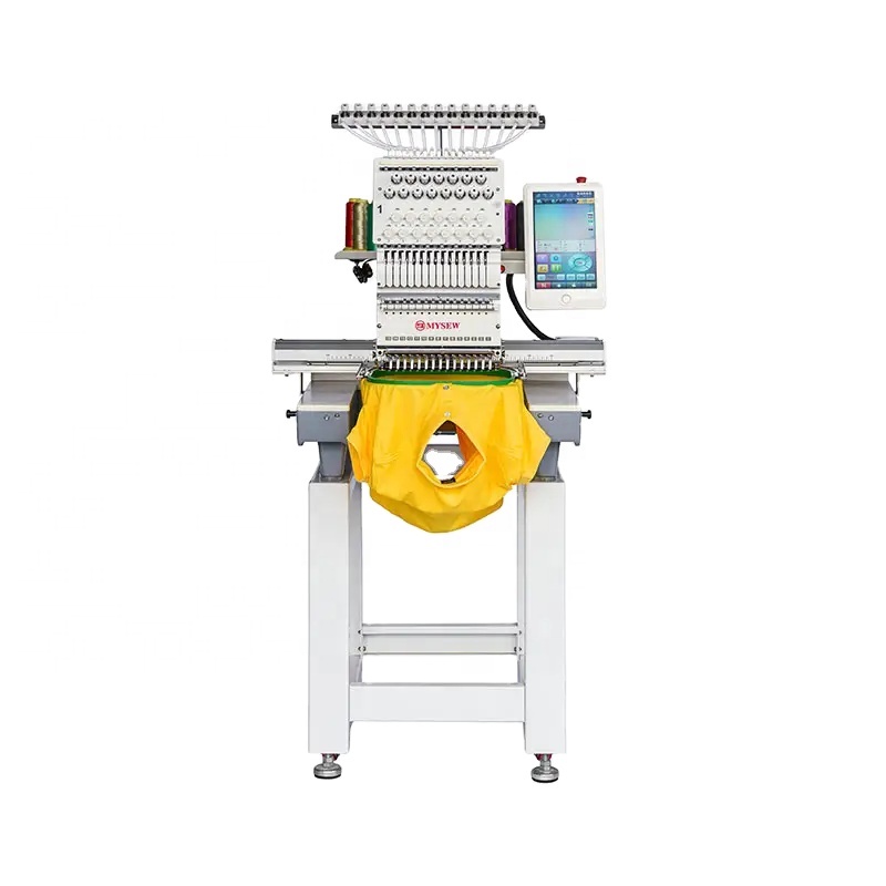 MYSEW MFGS1501 (420*510mm) Ind - مراجعة Embroidery Machine Computerized وسعره