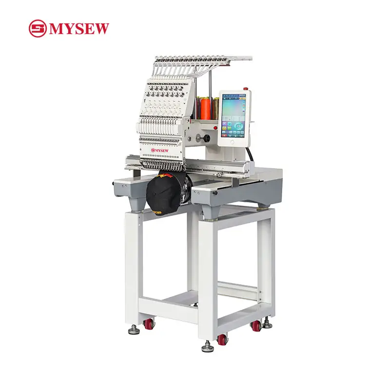 MYSEW MFGS1501 (420*510mm) Ind - مراجعة Embroidery Machine Computerized وسعره