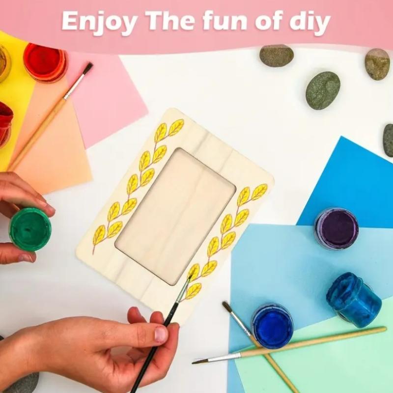 【S】Wooden Picture Frames, DIY  - مراجعة Frame Display Wood وسعره