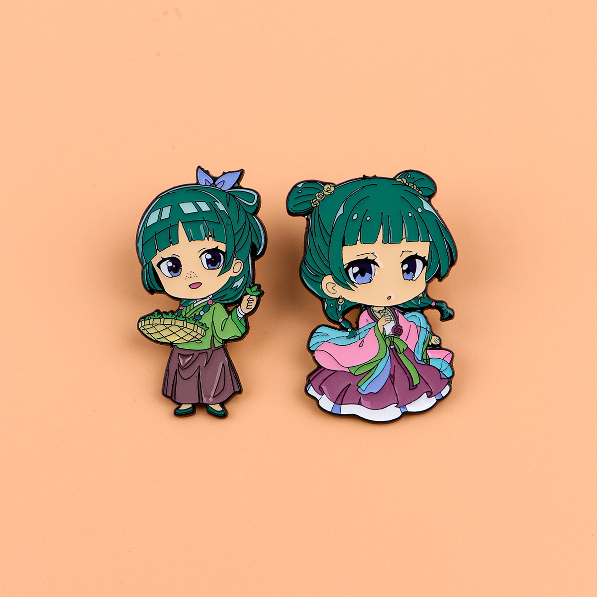 Cute Boy Girl Enamel Pins Anim - مراجعة Embroidery Illustration وسعره