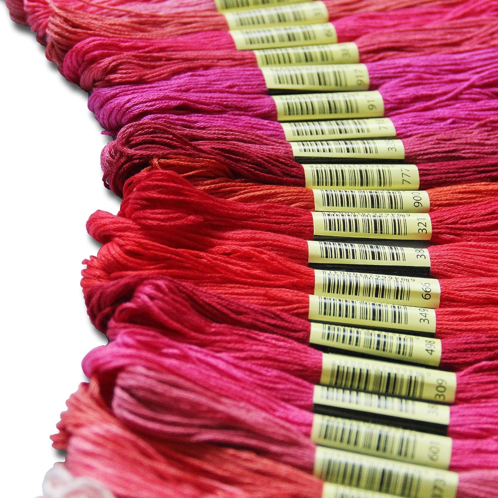 200 Colors Embroidery Thread S - مراجعة Embroidery Floss وسعره