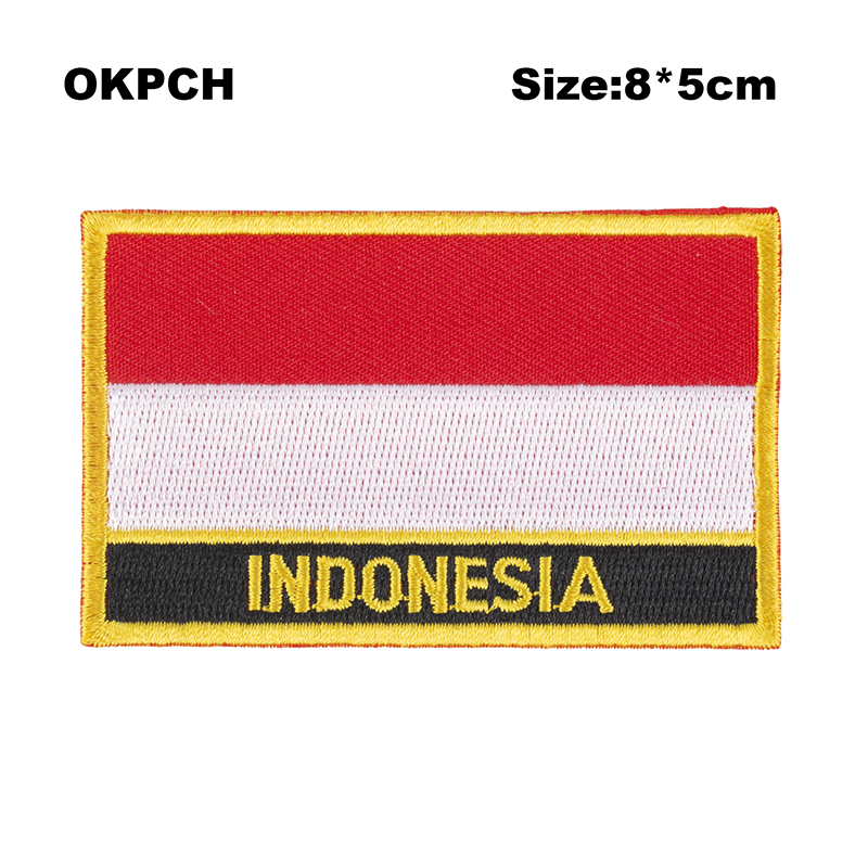 Indonesia  Flag Embroidery Pat - مراجعة Embroidery In Indonesia وسعره
