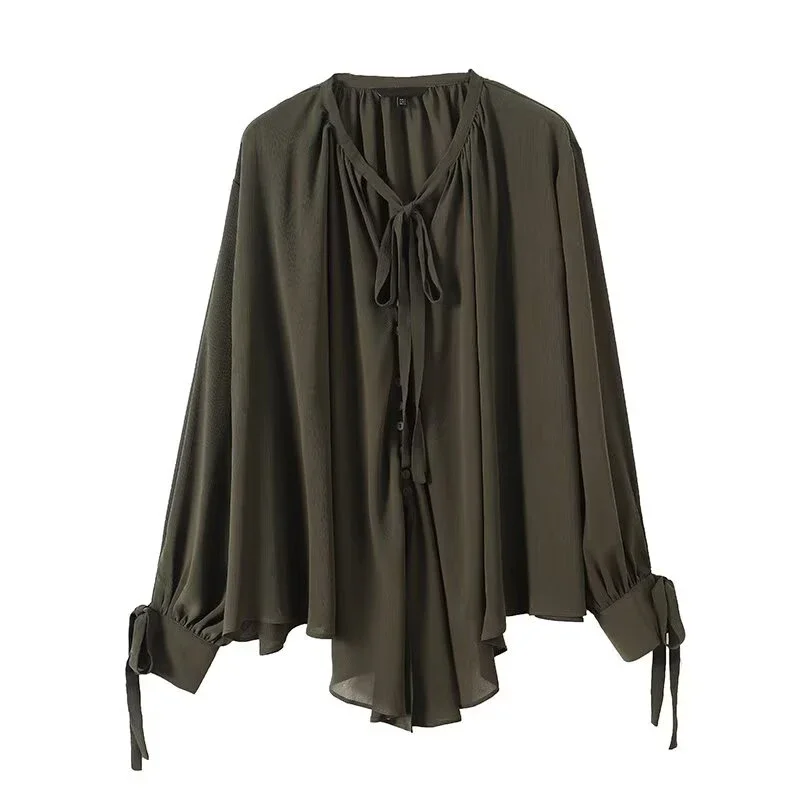 2025 French Style Women's Shir - مراجعة Embroidery Shirt وسعره