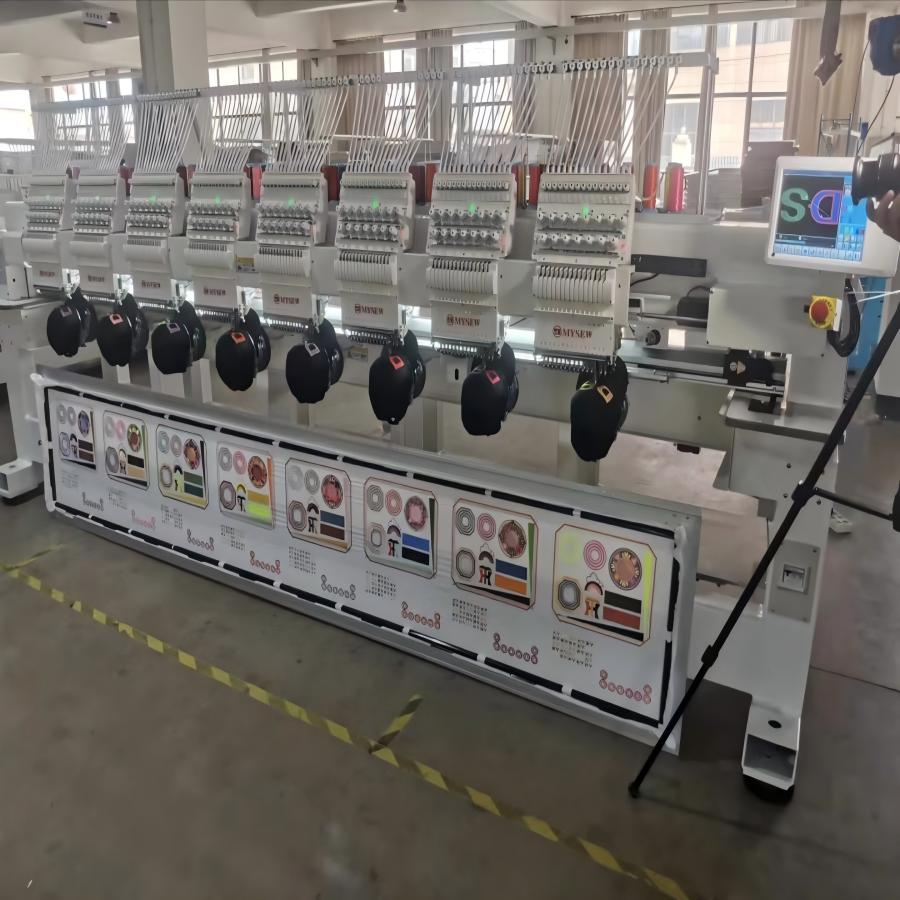 MFGS 1508 Professional 8 Head  - مراجعة Embroidery Machine Computerized وسعره