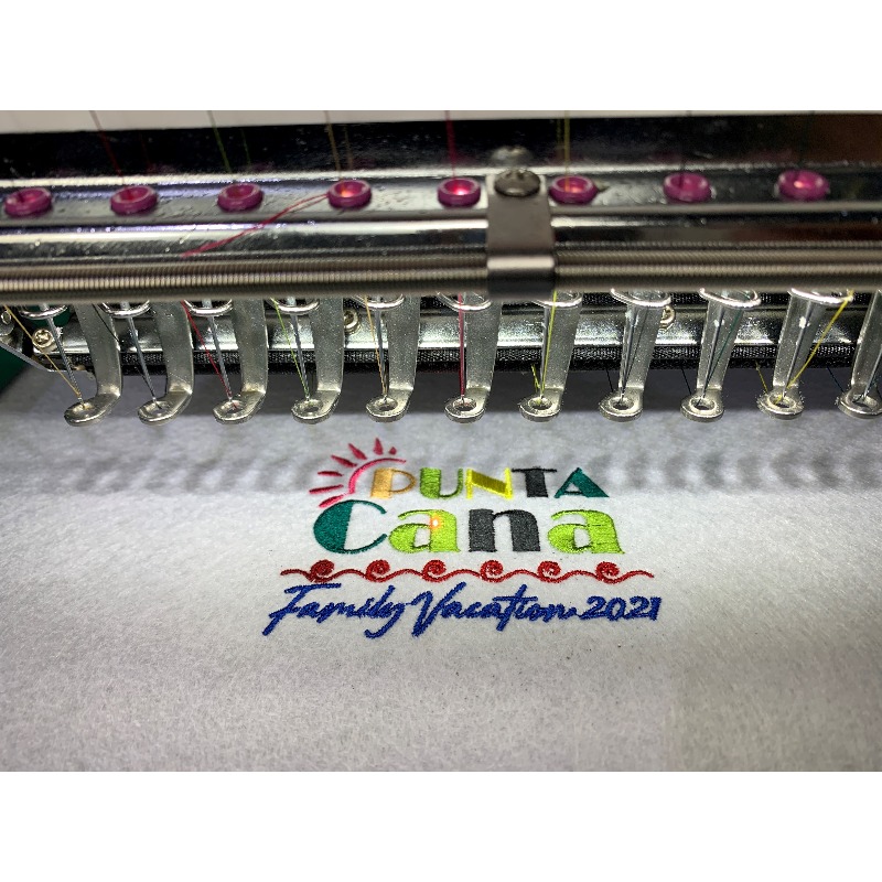 Single Head Multi Needles Auto - مراجعة Embroidery Machine Computerized وسعره
