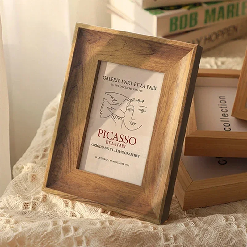 Wooden Photo Frame 5/6/7/8/10  - مراجعة Frame Display Wood وسعره