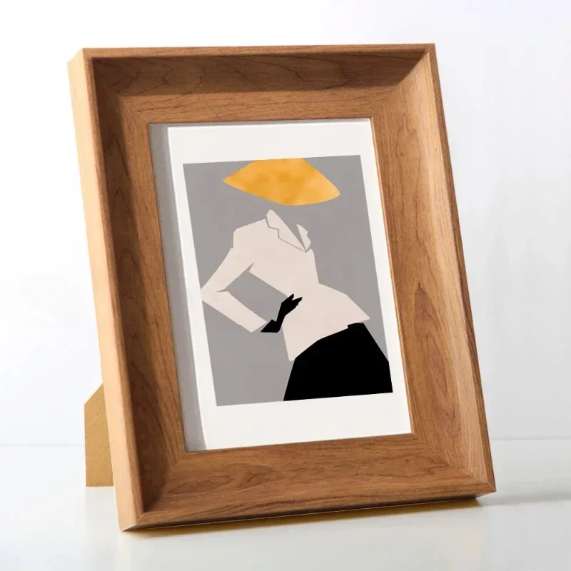 Wooden Photo Frame 5/6/7/8/10  - مراجعة Frame Display Wood وسعره