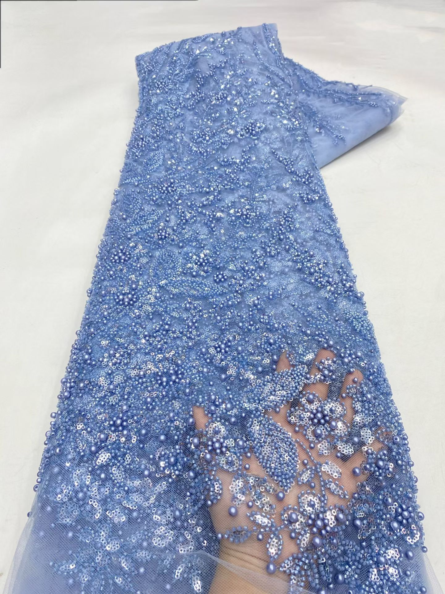 Madison African Lace Fabric 20 - مراجعة Embroidery Net Dress وسعره