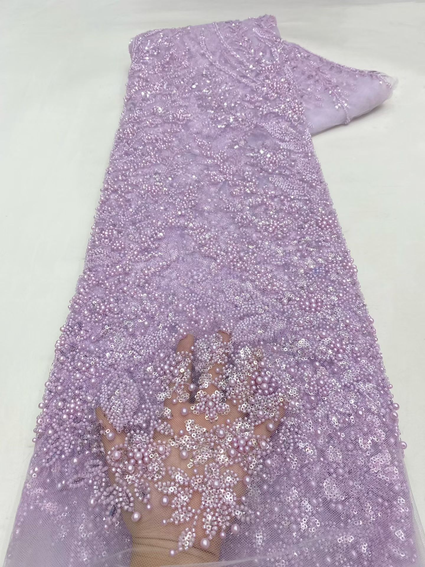 Madison African Lace Fabric 20 - مراجعة Embroidery Net Dress وسعره