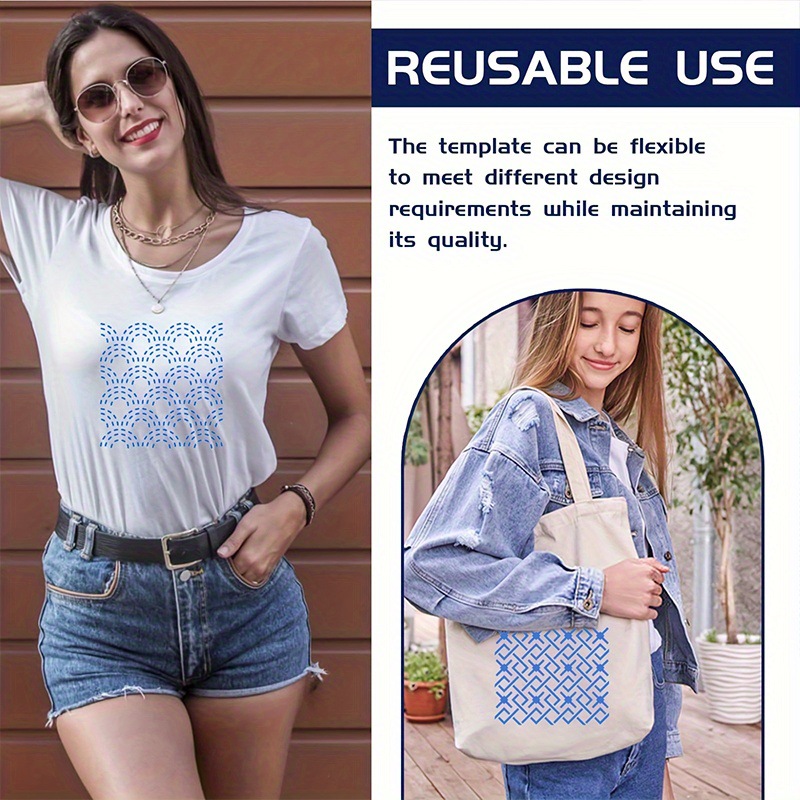 30Pcs Embroidery Templates DIY - مراجعة Embroidery Ideas وسعره