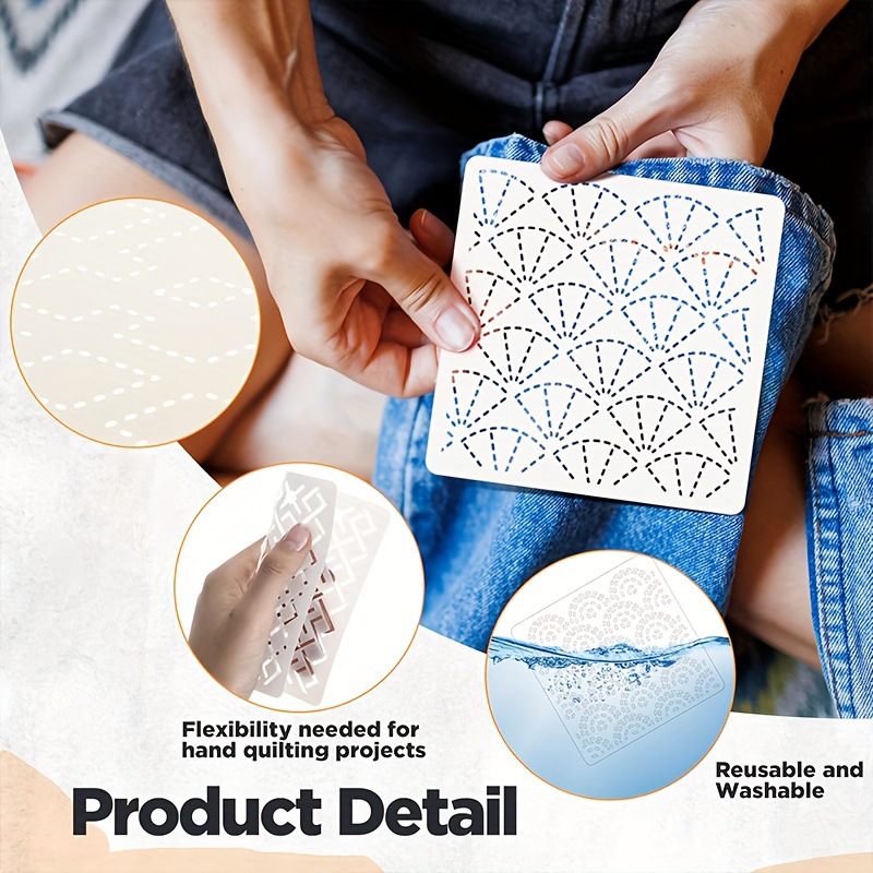 30Pcs Embroidery Templates DIY - مراجعة Embroidery Ideas وسعره
