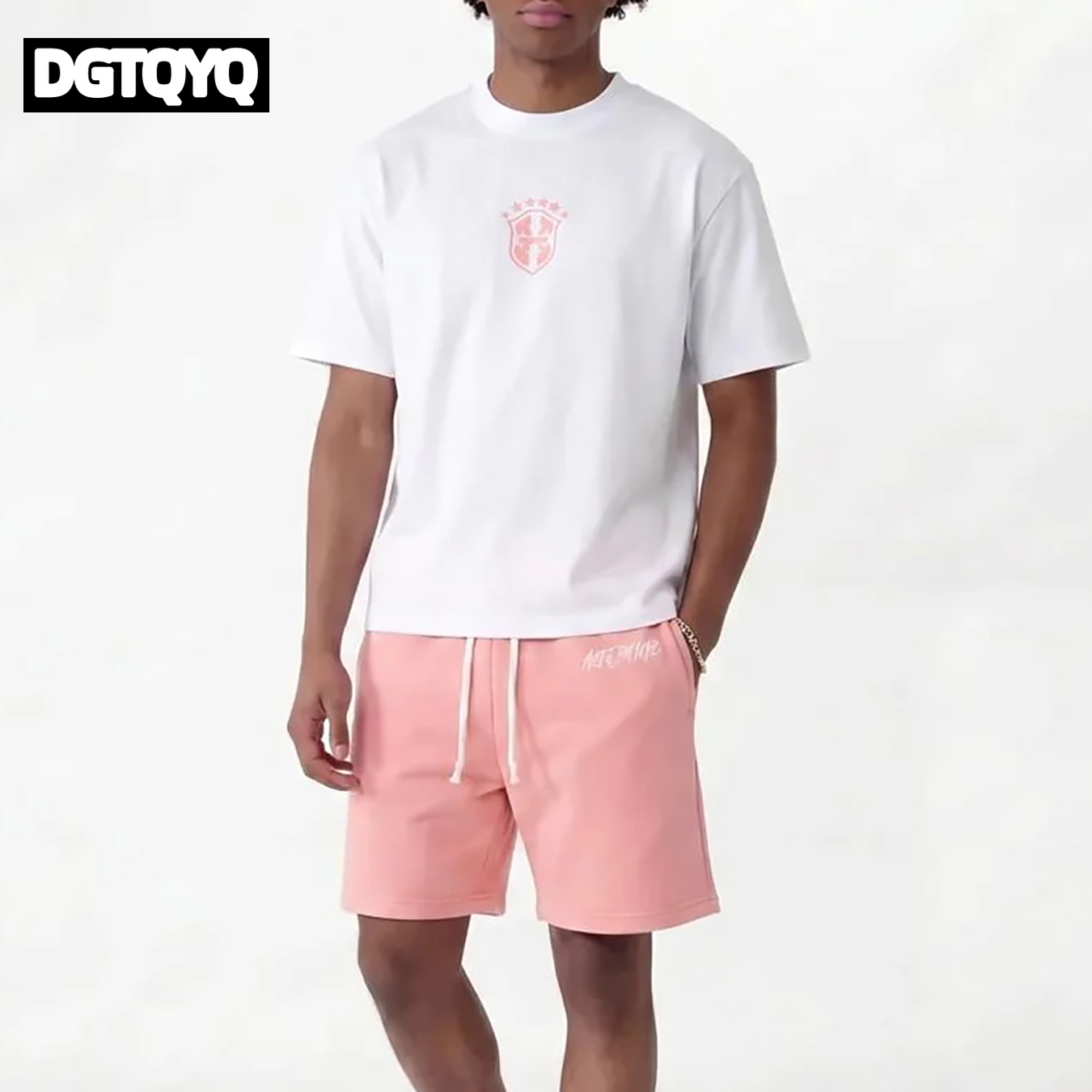 Man's Summer New Pink Embroide - مراجعة Embroidery Shirt وسعره