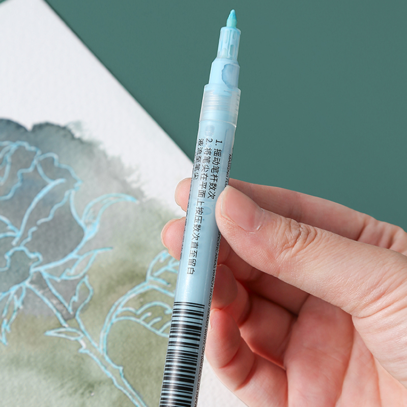 Mark Pen Type Watercolor Maski - مراجعة Embroidery Writing وسعره