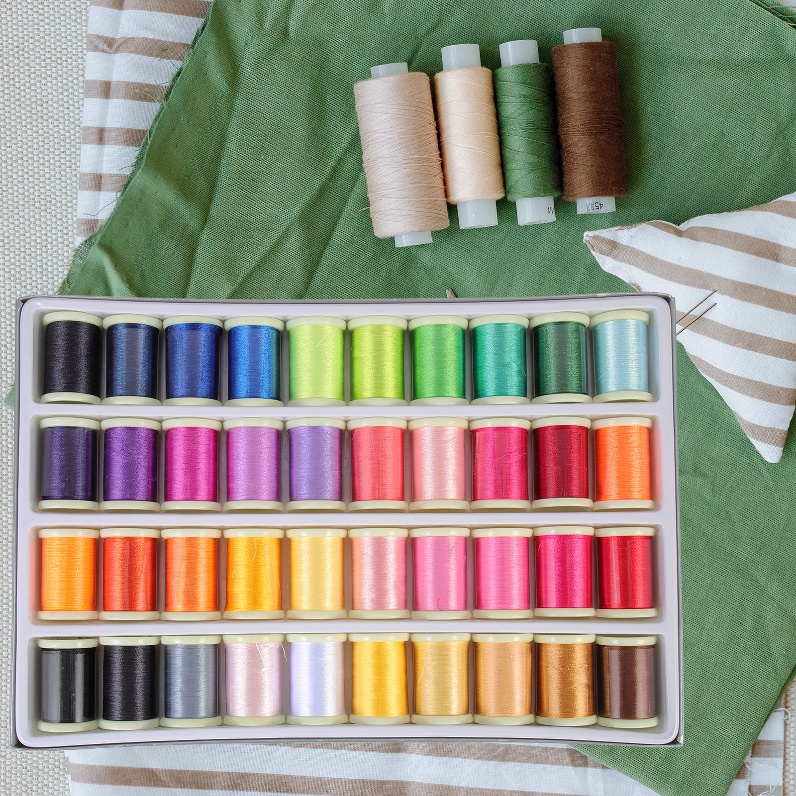 40 Rolls Embroidery Floss Colo - مراجعة Embroidery Floss وسعره