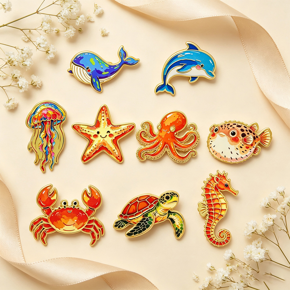 Game Figure Enamel Pin Cartoon - مراجعة Embroidery Illustration وسعره