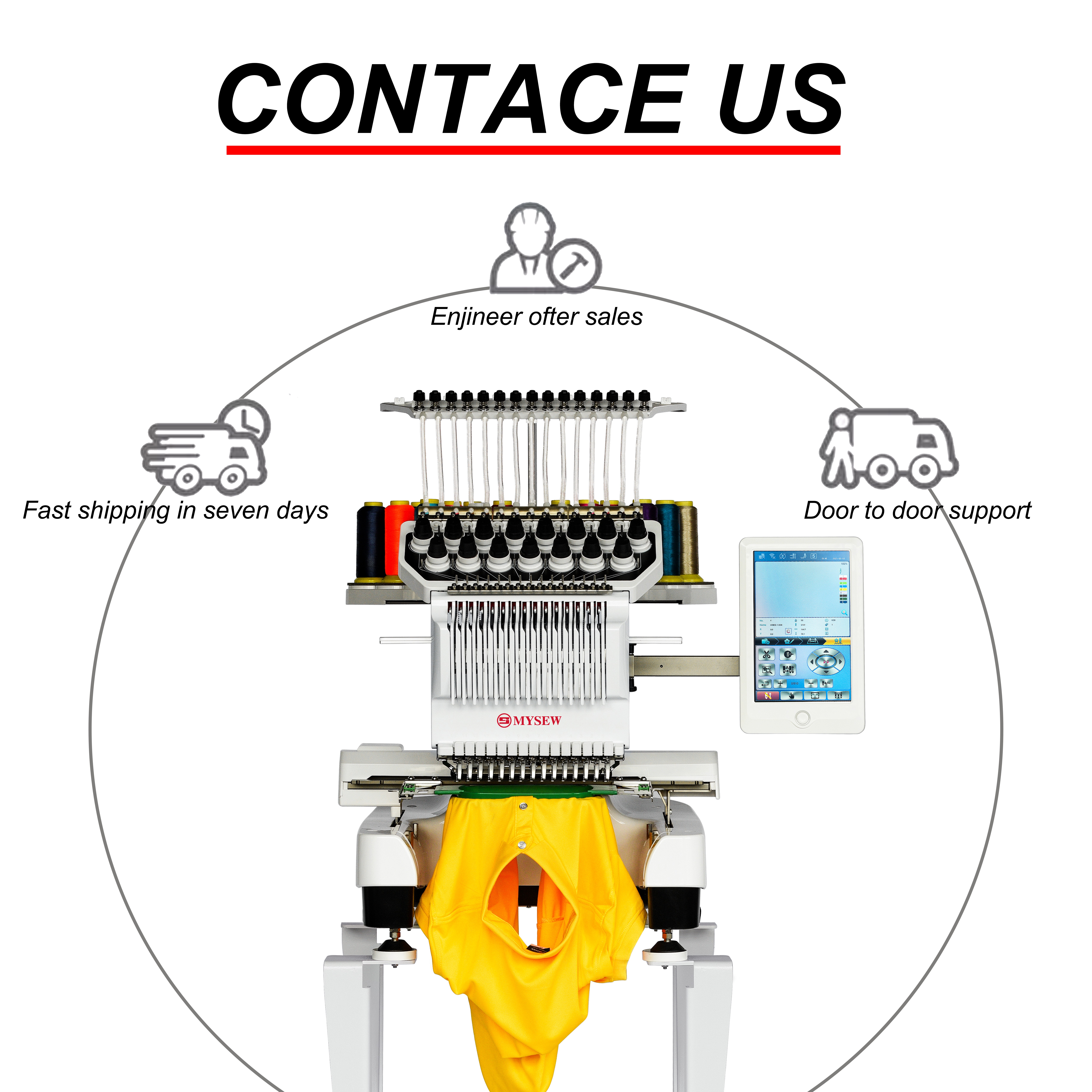 MFS1500 15  s High Speed Compu - مراجعة Embroidery Machine Computerized وسعره