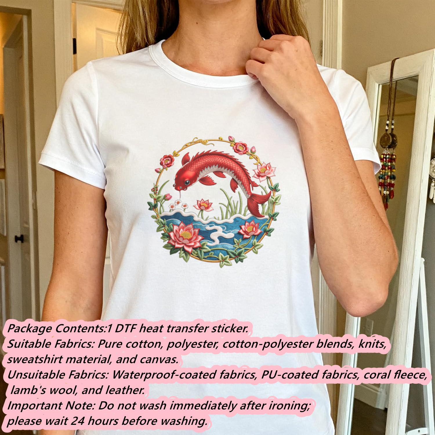 1 Piece of Clothing Imitation  - مراجعة Embroidery On Jeans وسعره