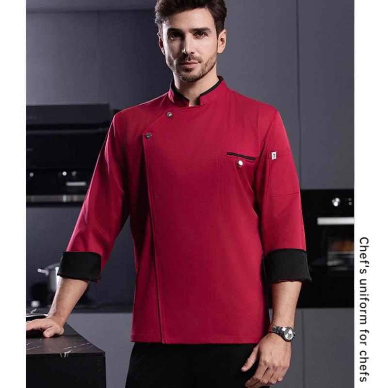 Chef Uniform Work Clothes Long - مراجعة Embroidery Kitchen وسعره