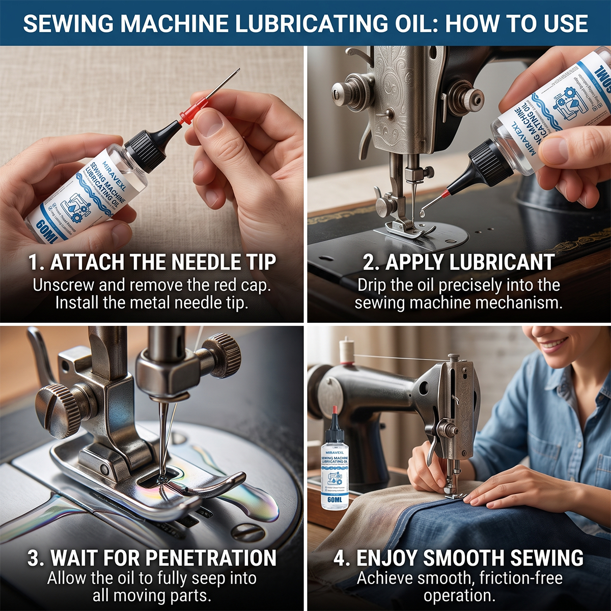 Premium Sewing Machine Oil, An - مراجعة Embroidery Needle وسعره