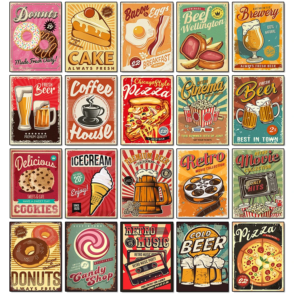 5D Diamond Painting Food Poste - مراجعة Embroidery Kitchen وسعره