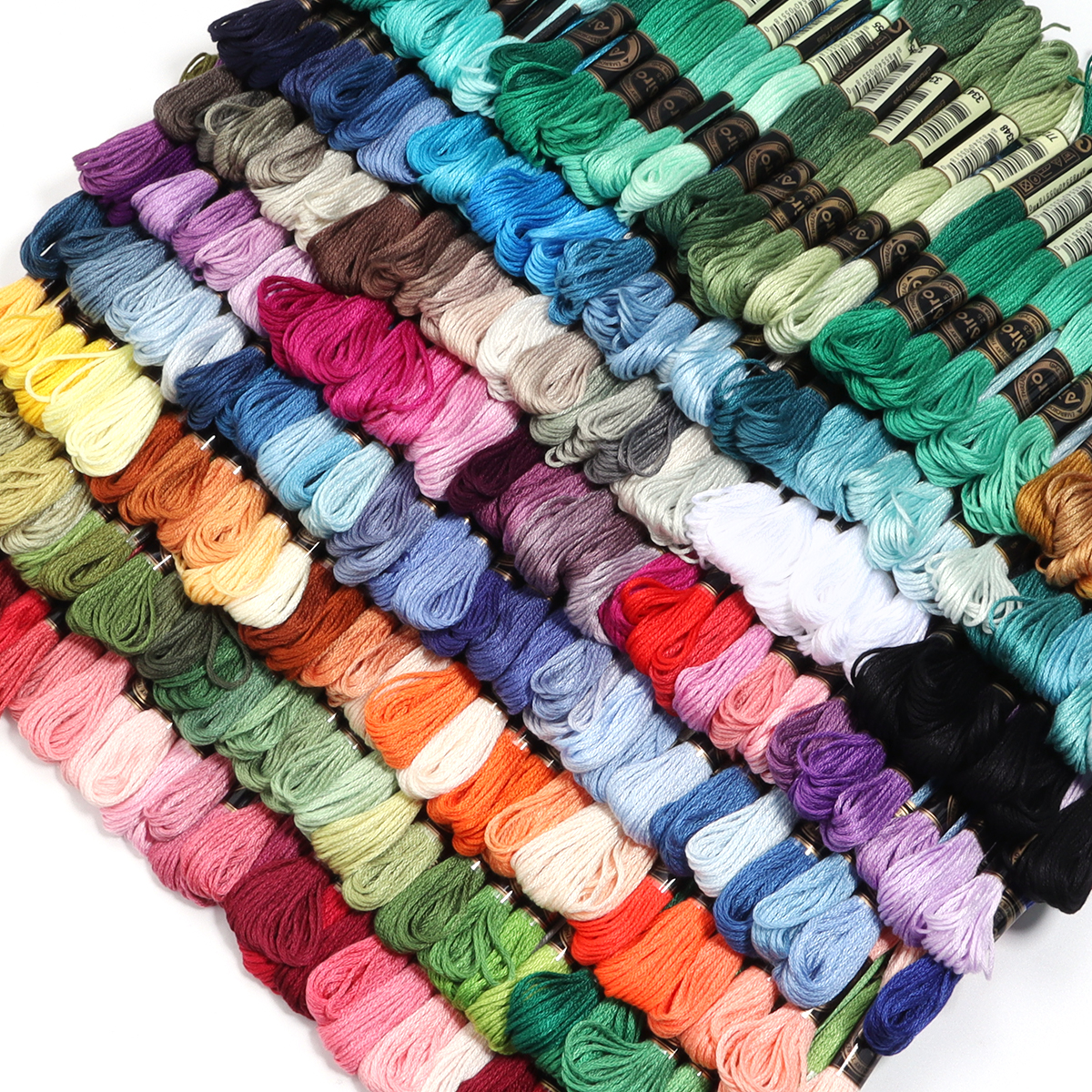 6Pcs/Lot Multicolor Polyester  - مراجعة Embroidery Floss وسعره