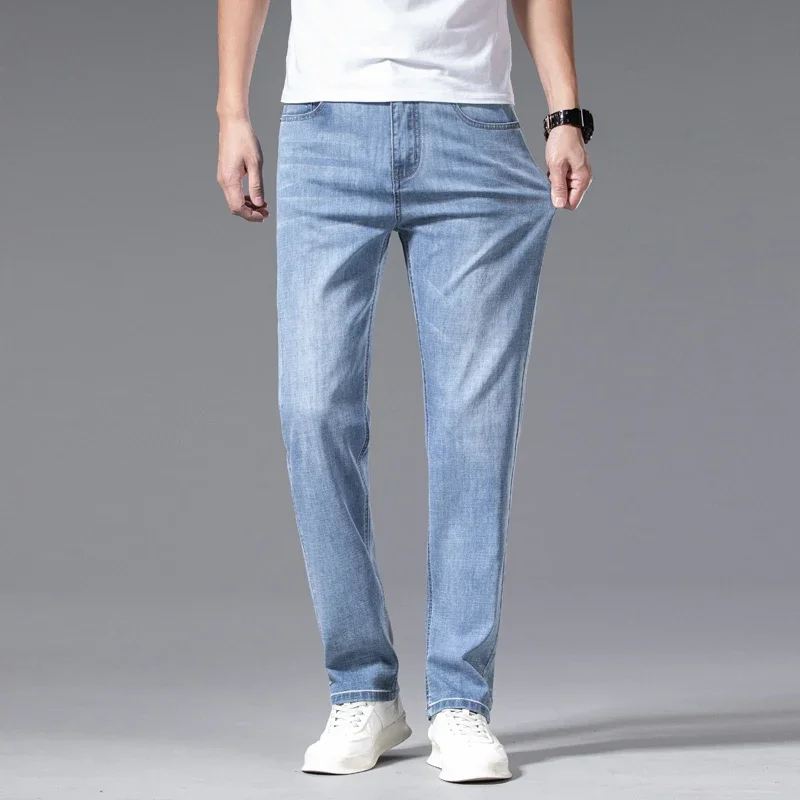 2024 Men's New Autumn Straight - مراجعة Embroidery On Jeans وسعره