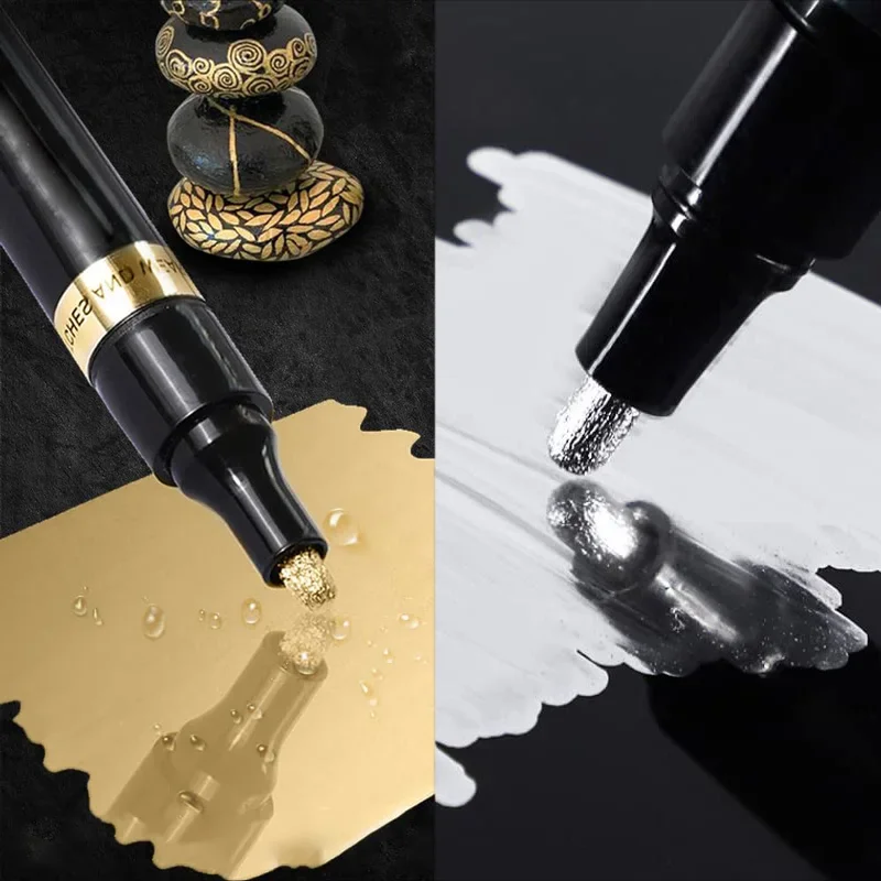 3/2/1pcs Chrome Mirror Marker  - مراجعة Embroidery Writing وسعره