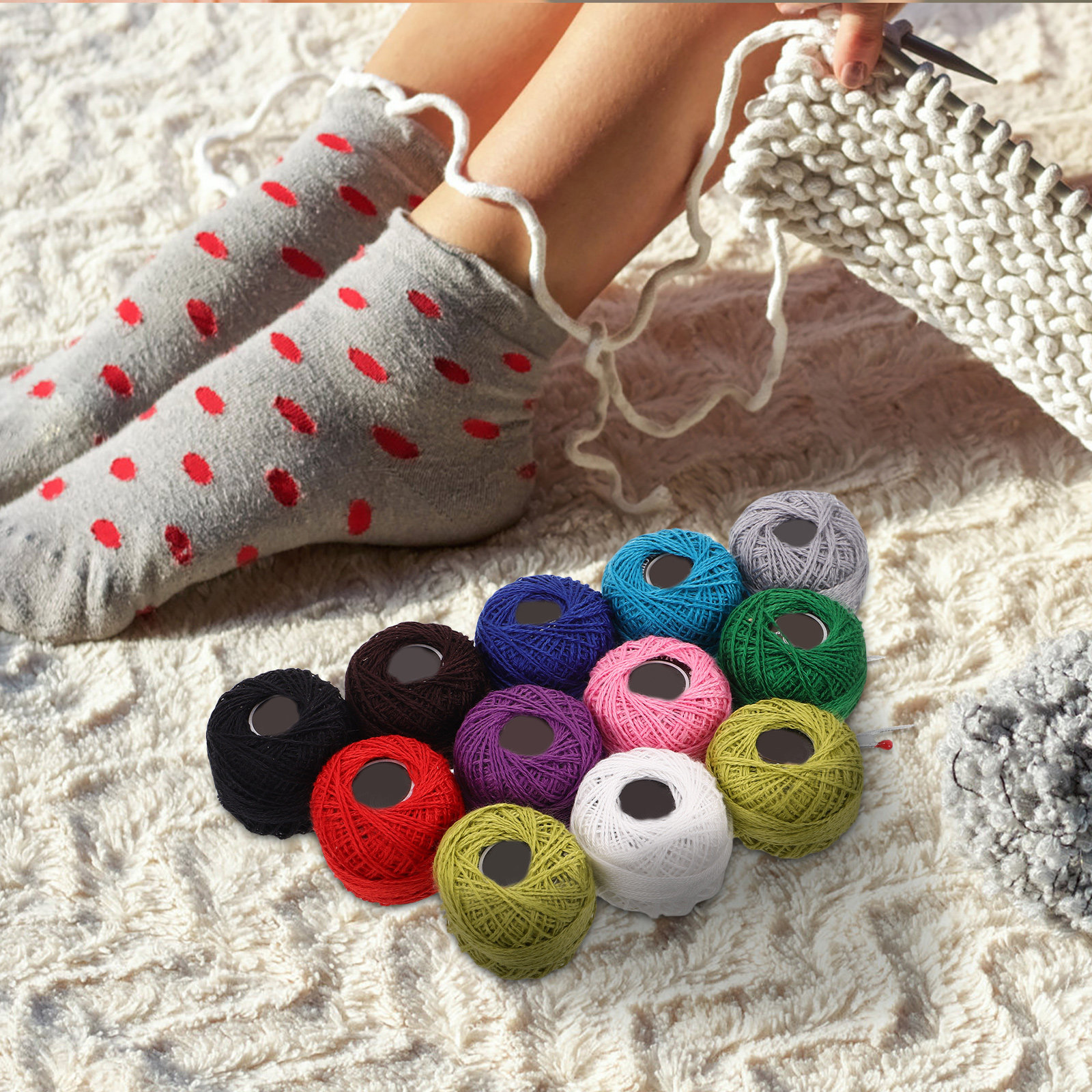12Pcs Colorful Embroidery Flos - مراجعة Embroidery Floss وسعره