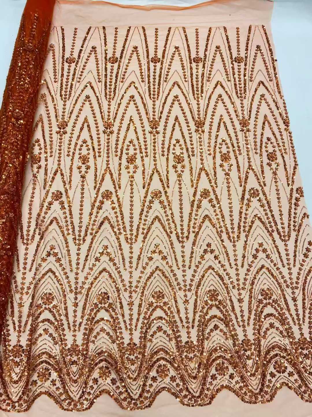 2026 African Nigerian High-Qua - مراجعة Embroidery Net Dress وسعره