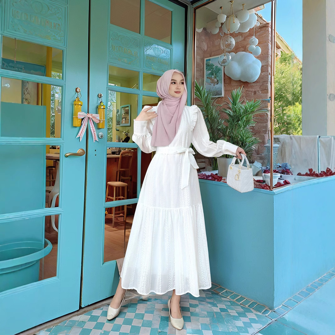 Indonesia Muslim Women's Cloth - مراجعة Embroidery In Indonesia وسعره