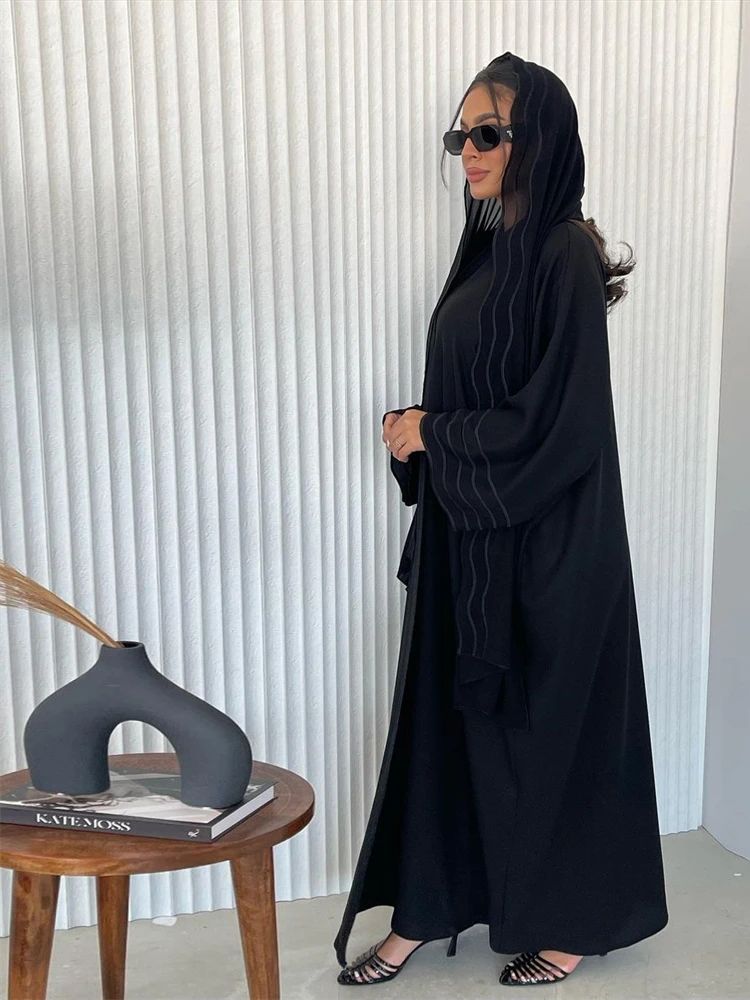 Ramadan Women Dubai Kimono Khi - مراجعة Embroidery Arabic وسعره
