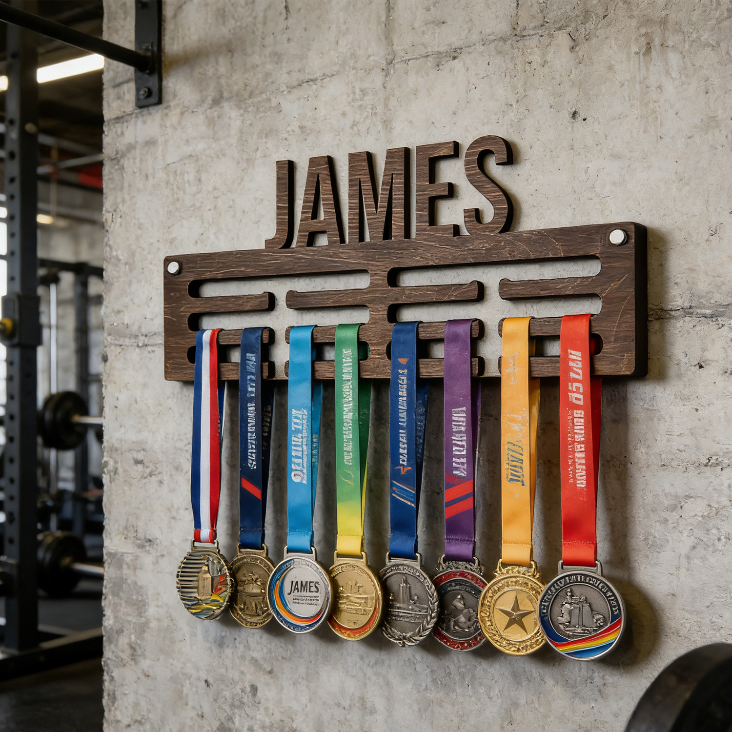 1pc Custom Modern Style Medal  - مراجعة Frame Display Wood وسعره